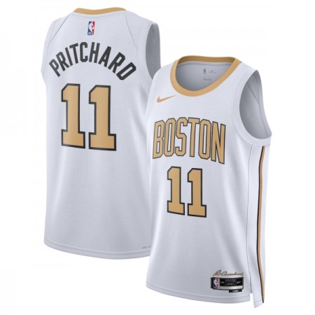 Dres Boston Celtics Payton Pritchard Nike 2025-26 City Edition Bijela Swingman